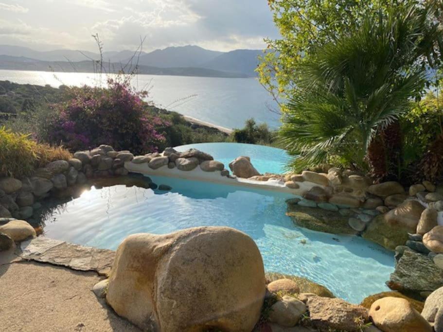 Villas Valinco San Martinu Corse Du Sud - Vue Et Proche Mer - Piscines-7 Chambres オルムト エクステリア 写真