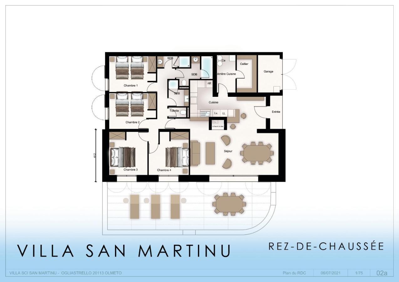 Villas Valinco San Martinu Corse Du Sud - Vue Et Proche Mer - Piscines-7 Chambres オルムト エクステリア 写真